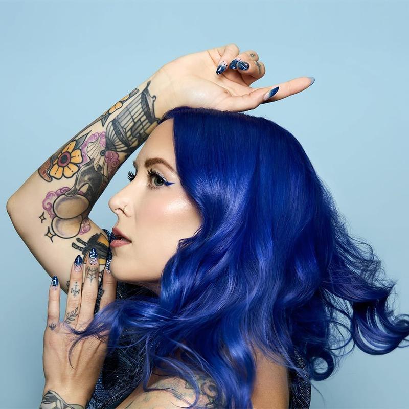 Tintura de cabelo Arctic Fox Sorceress Midnight Blue 165 ml x2